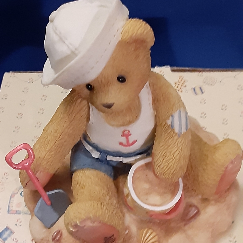 Vintage Enesco Cherished Teddies "Everything Pails In Comparison To Frie…